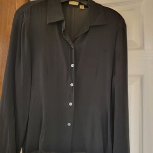 Elegant Black Women's Blouse